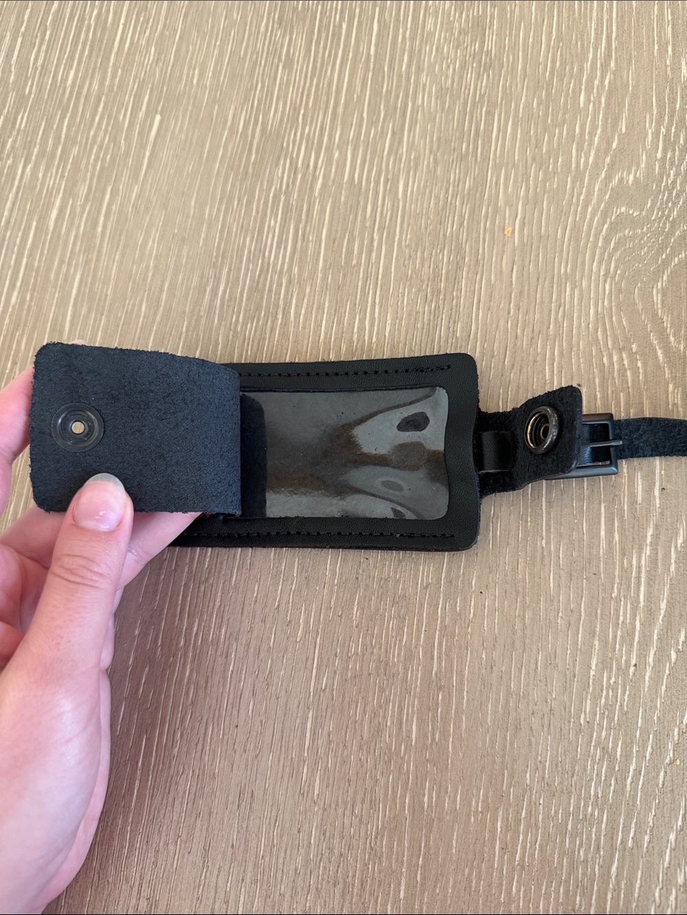 Black Tumi Luggage Tag - Picture 3 of 3